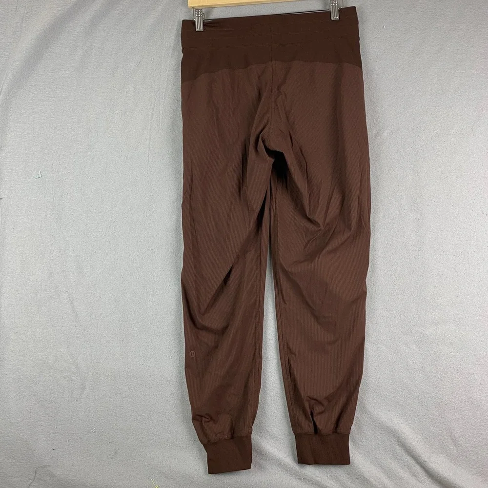 Lululemon Dance Studio Mid Rise Jogger Java Brown Womens Size 8
